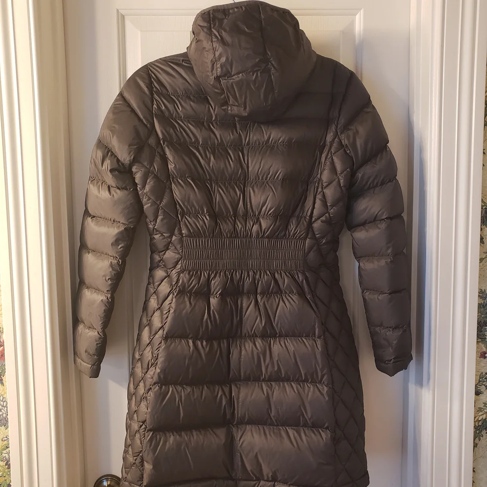 Michael Kors Quilted Puffer Jacket - Dark Gray - Picture 2 of 3